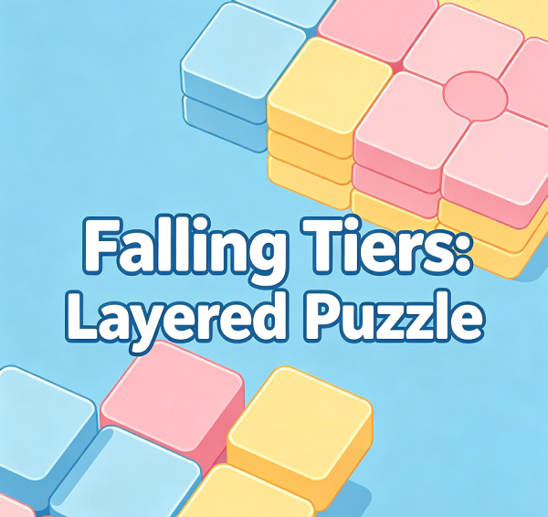 Falling Tiers: Layered Puzzle