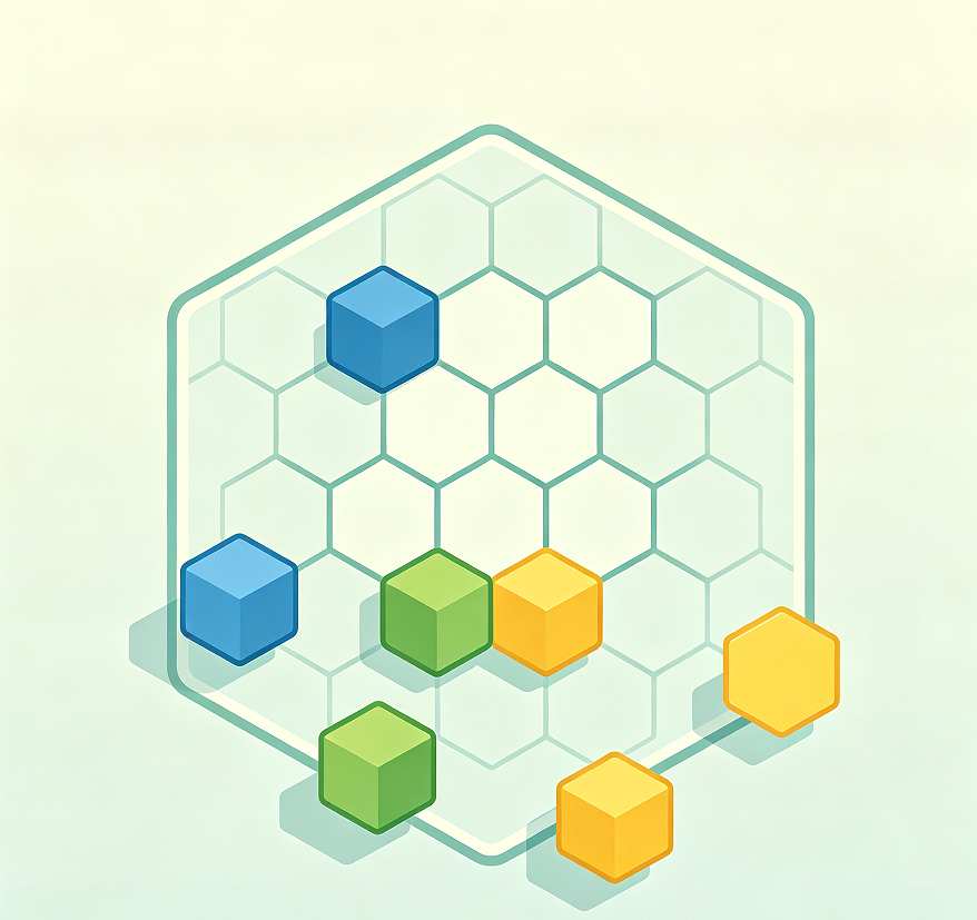 Hexfall: Six Sided Drop Image 2