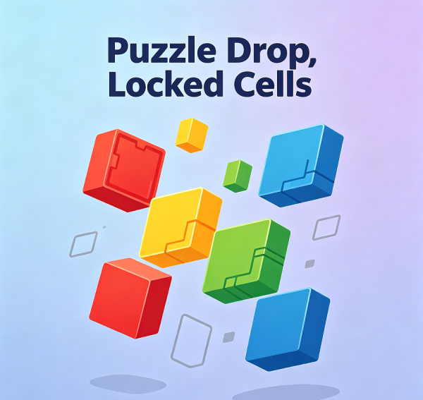 Puzzle Drop: Locked Cells