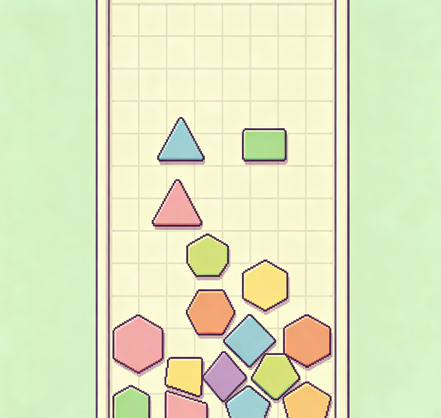 Shape Stack: Non Rectangular Blocks Image 2